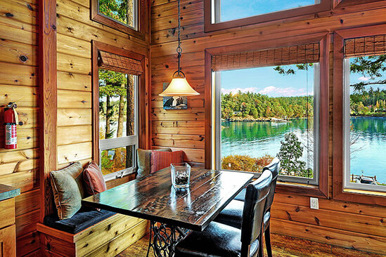 Two Bedroom Water View Cabin Nook View