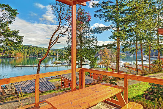 Two Bedroom Waterview Cabin View
